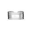 Christofle Rosine Silver Plated Napkin Ring Open
