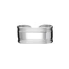 Christofle Rosine Silver Plated Napkin Ring Open