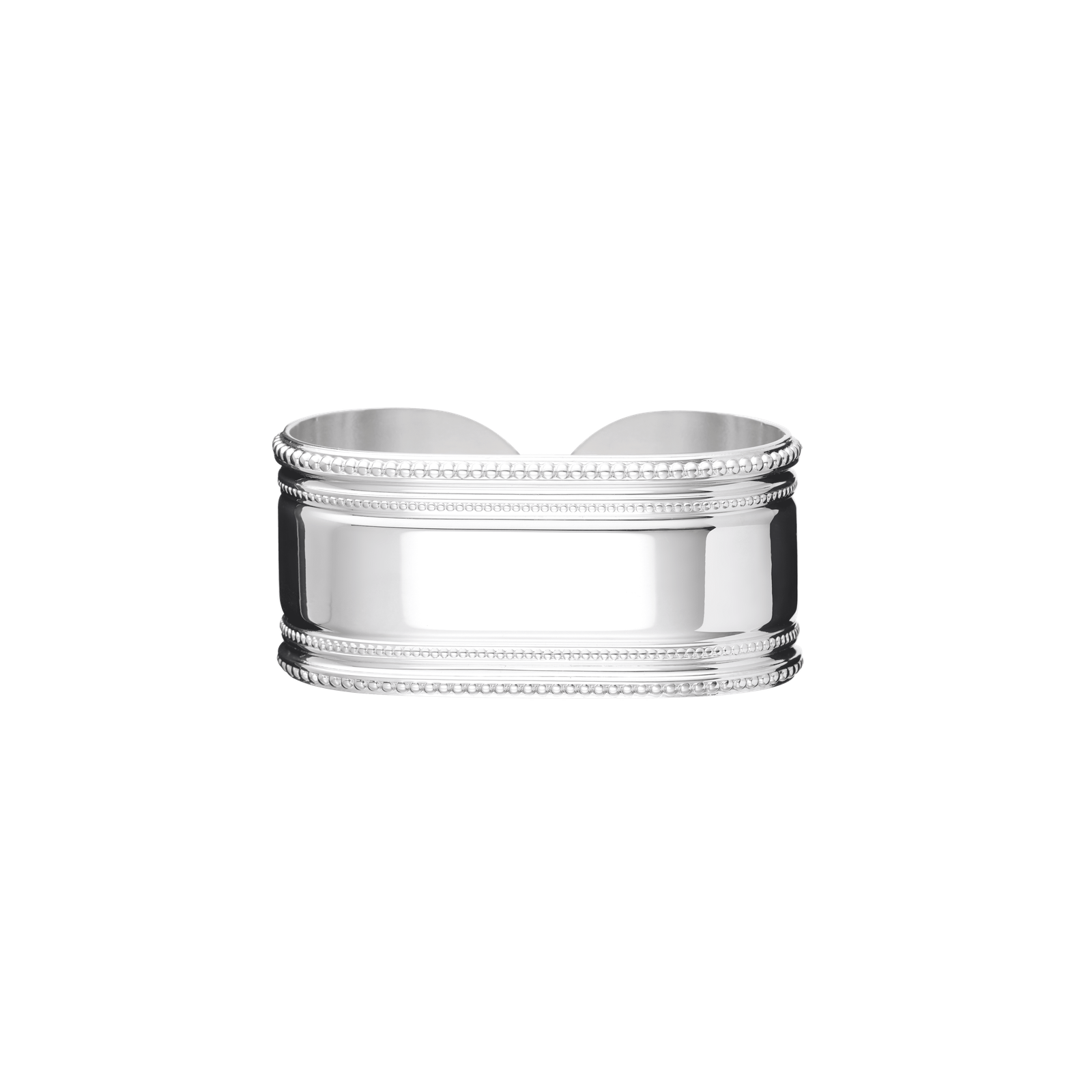 Christofle Marie-Rose Silver Plated Napkin Ring Open Marie-Rose