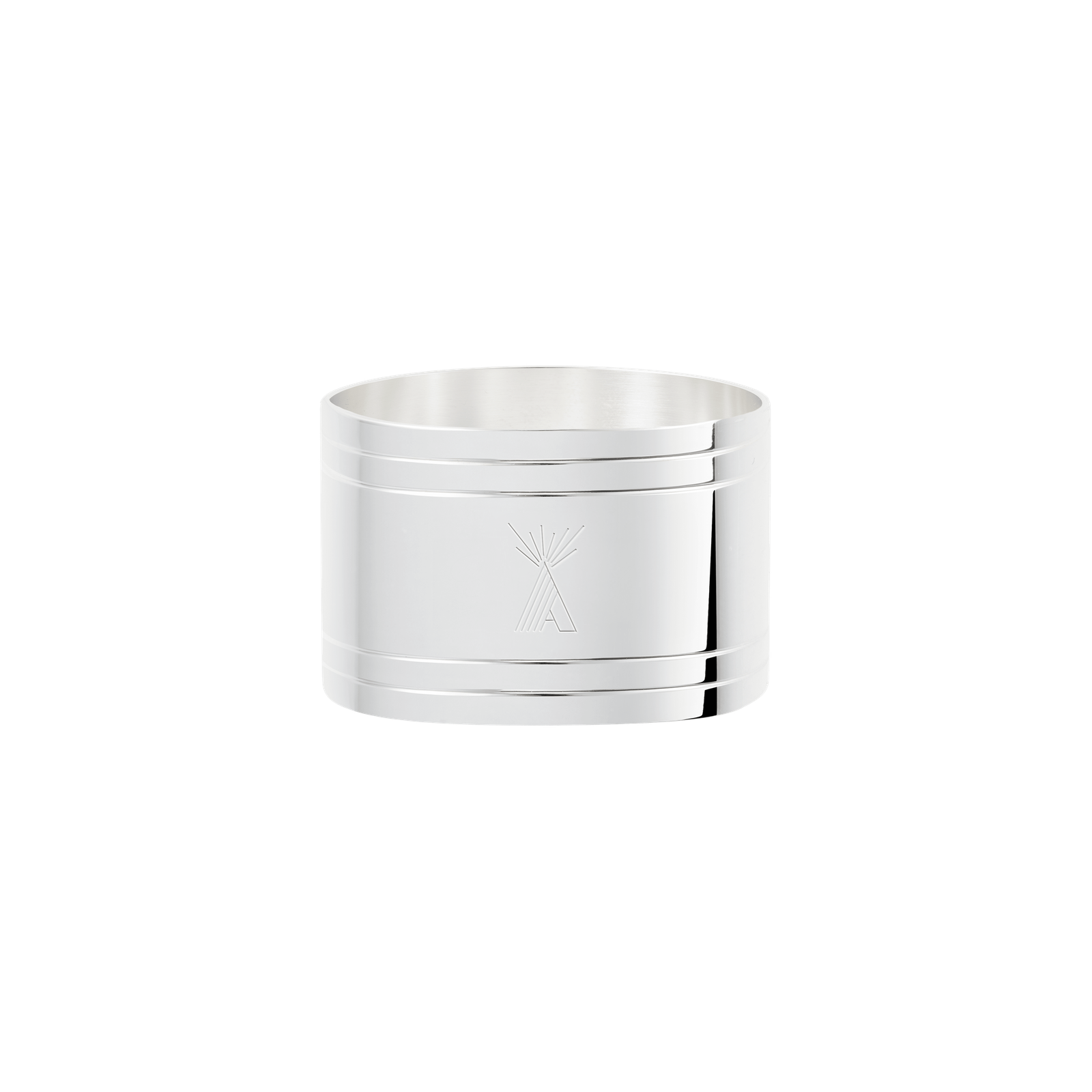 Christofle Nathalie Silver Plated Napkin Ring