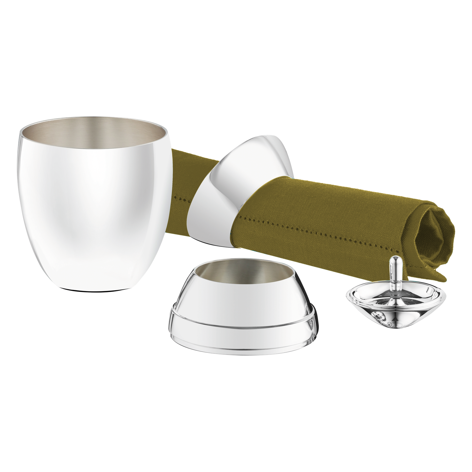 Christofle MOOD Silver Plated Baby 4 Pieces