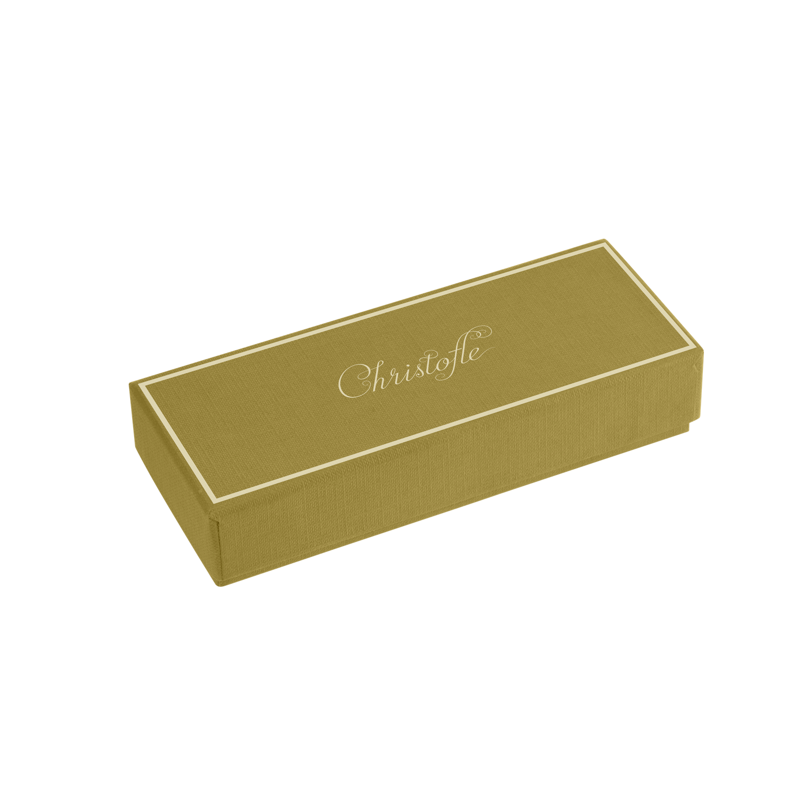 Christofle Malmaison Impériale Gilded Metal Bookmark