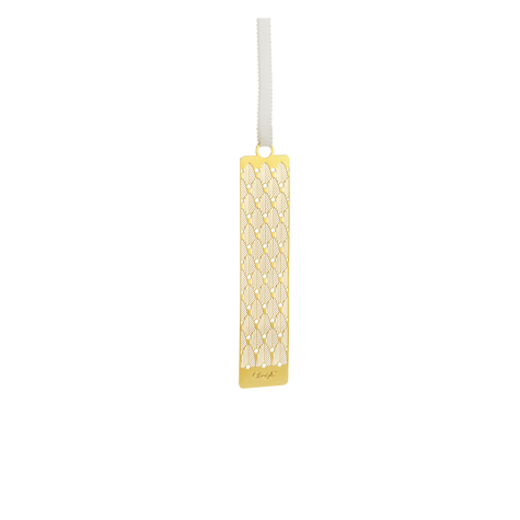 Christofle Malmaison Impériale Gilded Metal Bookmark