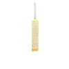 Christofle Malmaison Impériale Gilded Metal Bookmark