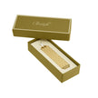 Christofle Malmaison Impériale Gilded Metal Bookmark