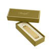 Christofle Malmaison Impériale Gilded Metal Bookmark