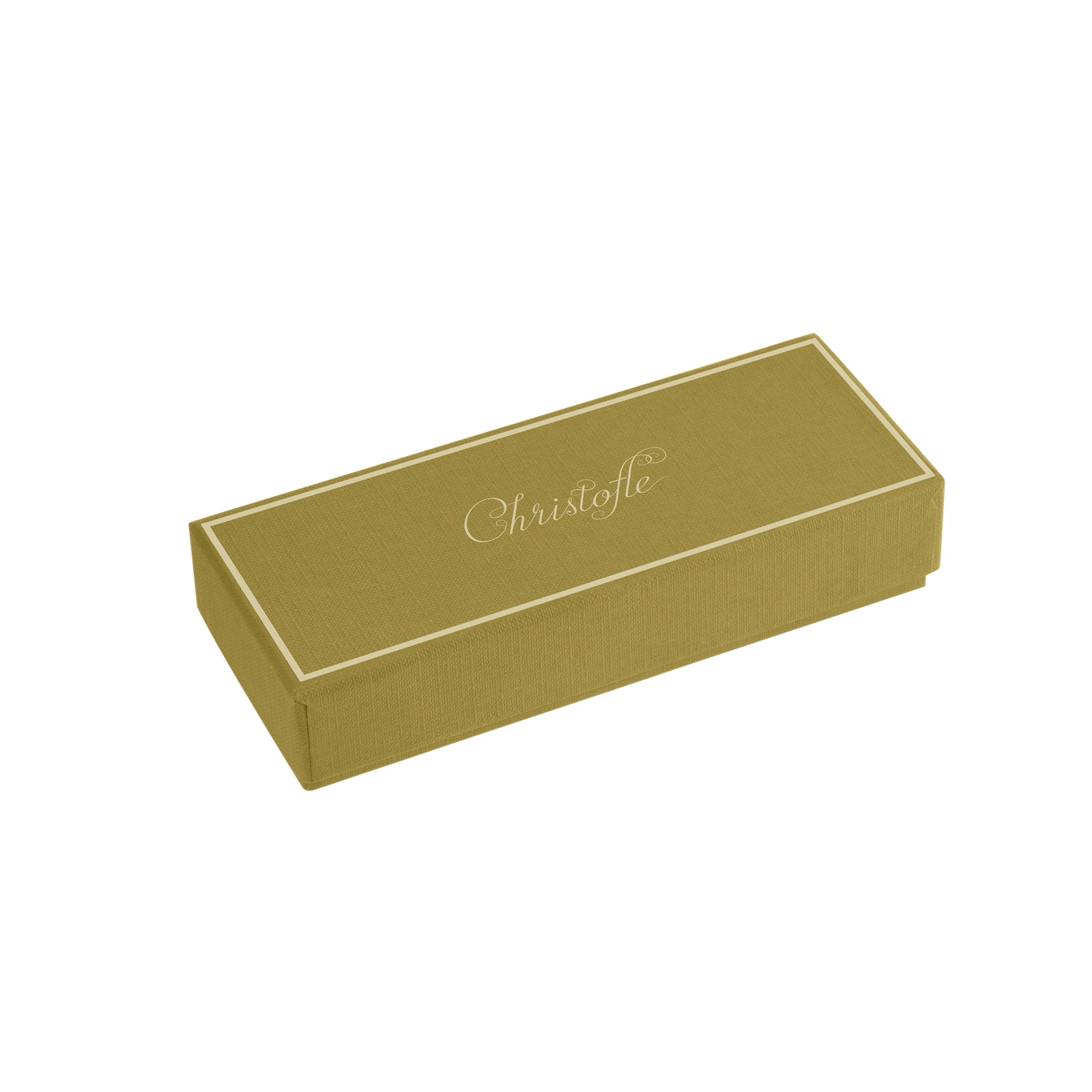 Christofle Malmaison Impériale Gilded Metal Bookmark