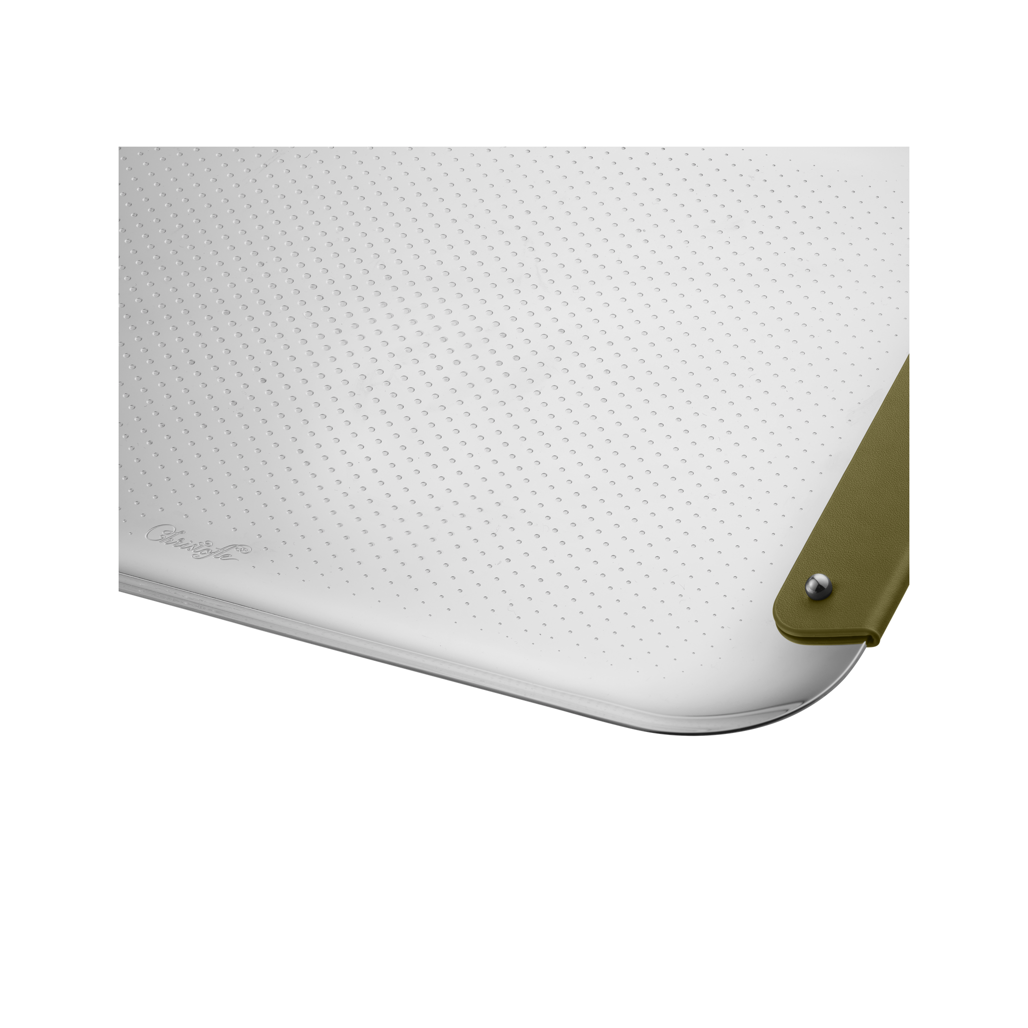 Christofle Club Tray Imperial Green 32X23 Cm