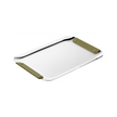 Christofle Club Tray Imperial Green 32X23 Cm
