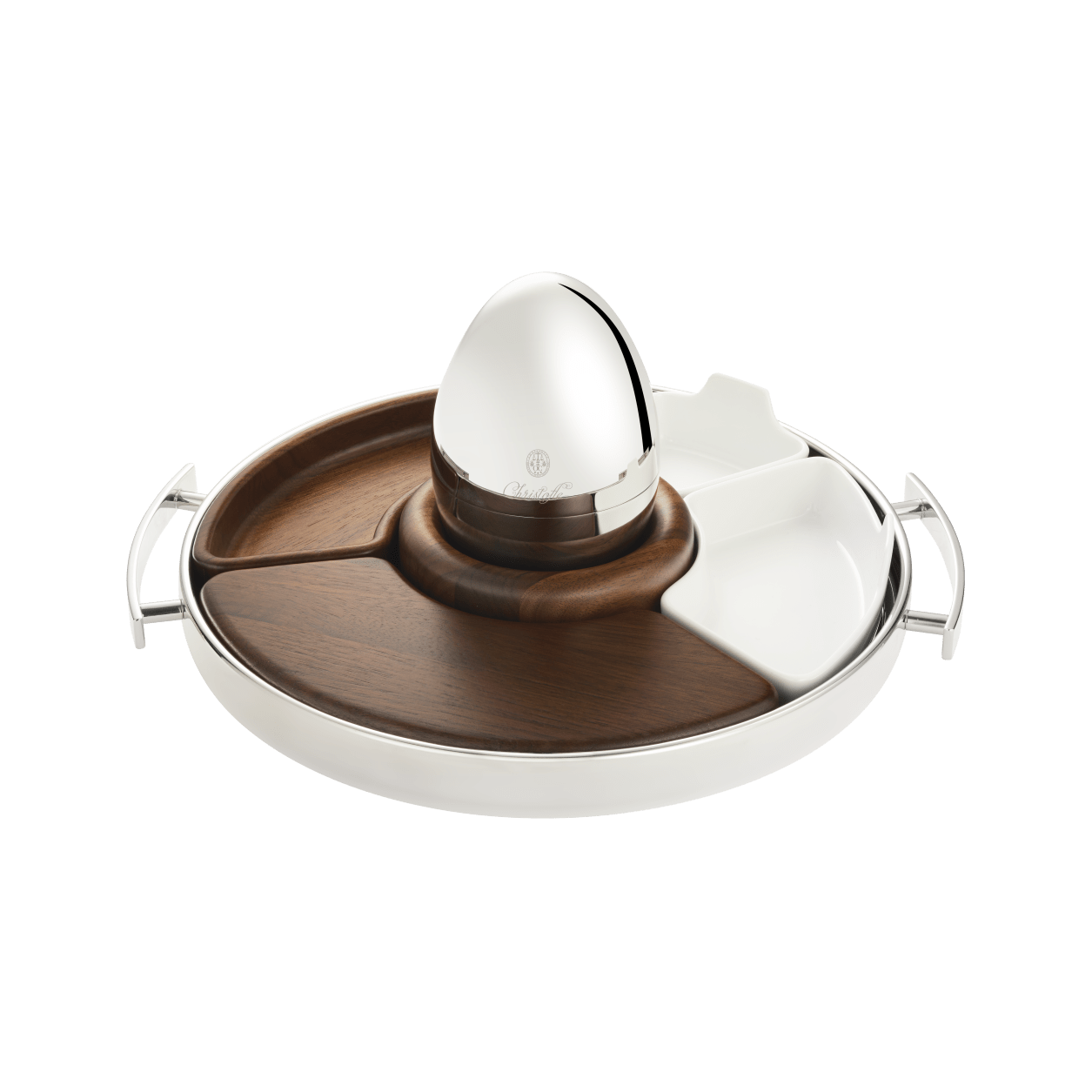 Christofle Mood Coffee Stainless Steel Le Petite Tray