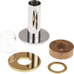 Christofle Myriade Stainless Steel Candle Holder