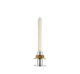 Christofle Myriade Stainless Steel Candle Holder