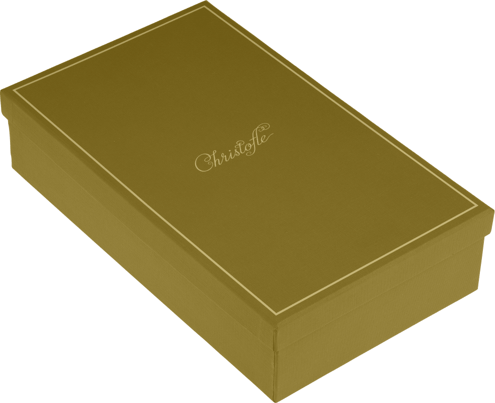 Christofle Myriade Stainless Steel Candle Holder