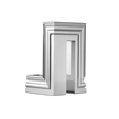 Christofle Perspectives Aluminium Candelabra Chrome