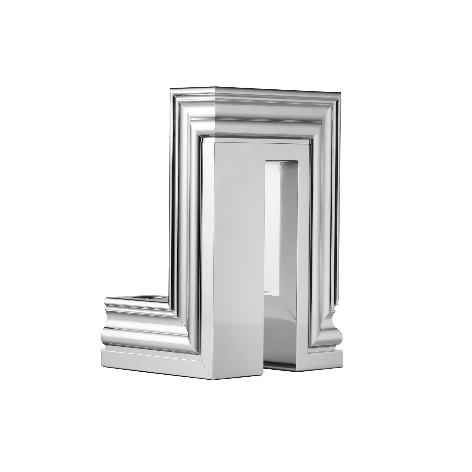 Christofle Perspectives Aluminium Candelabra Chrome