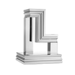 Christofle Perspectives Aluminium Candelabra Chrome