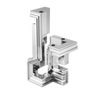 Christofle Perspectives Aluminium Candelabra Chrome