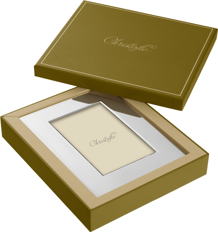 Christofle America Stainless Steel Picture Frame