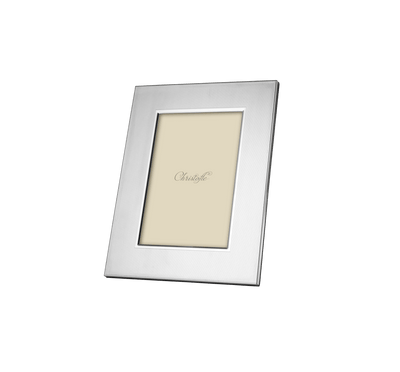 Christofle America Stainless Steel Picture Frame