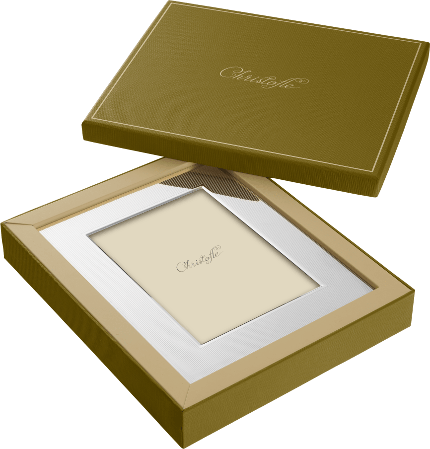 Christofle America Stainless Steel Picture Frame