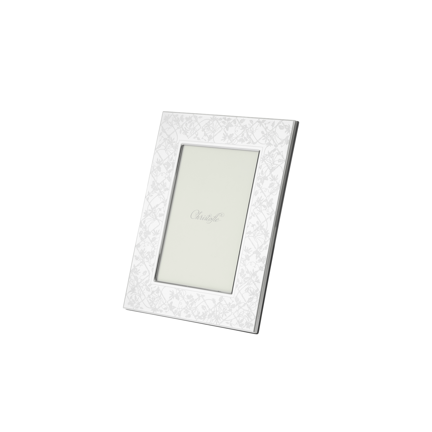 Christofle Les Fables Stainless Steel Picture Frame