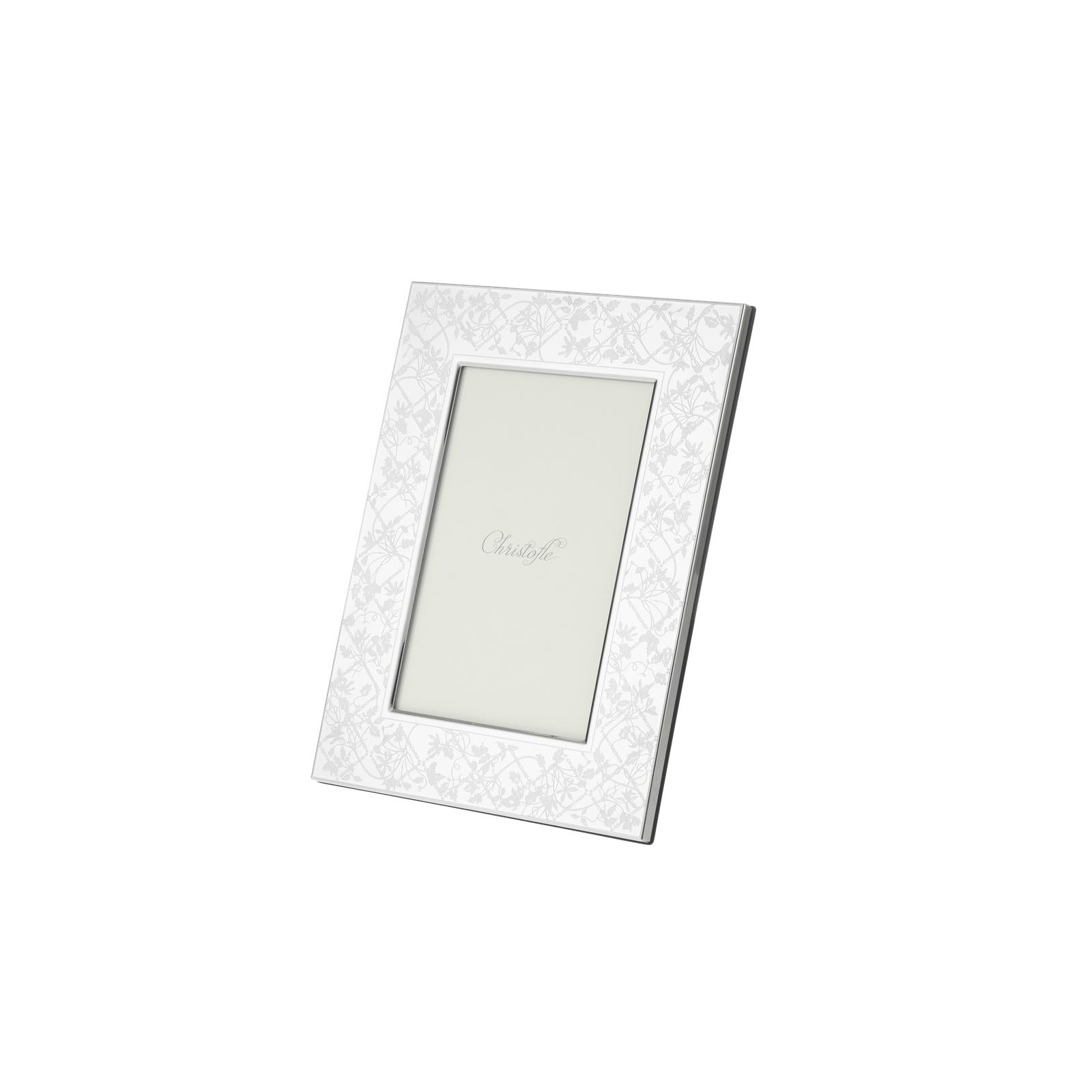 Christofle Les Fables Stainless Steel Picture Frame