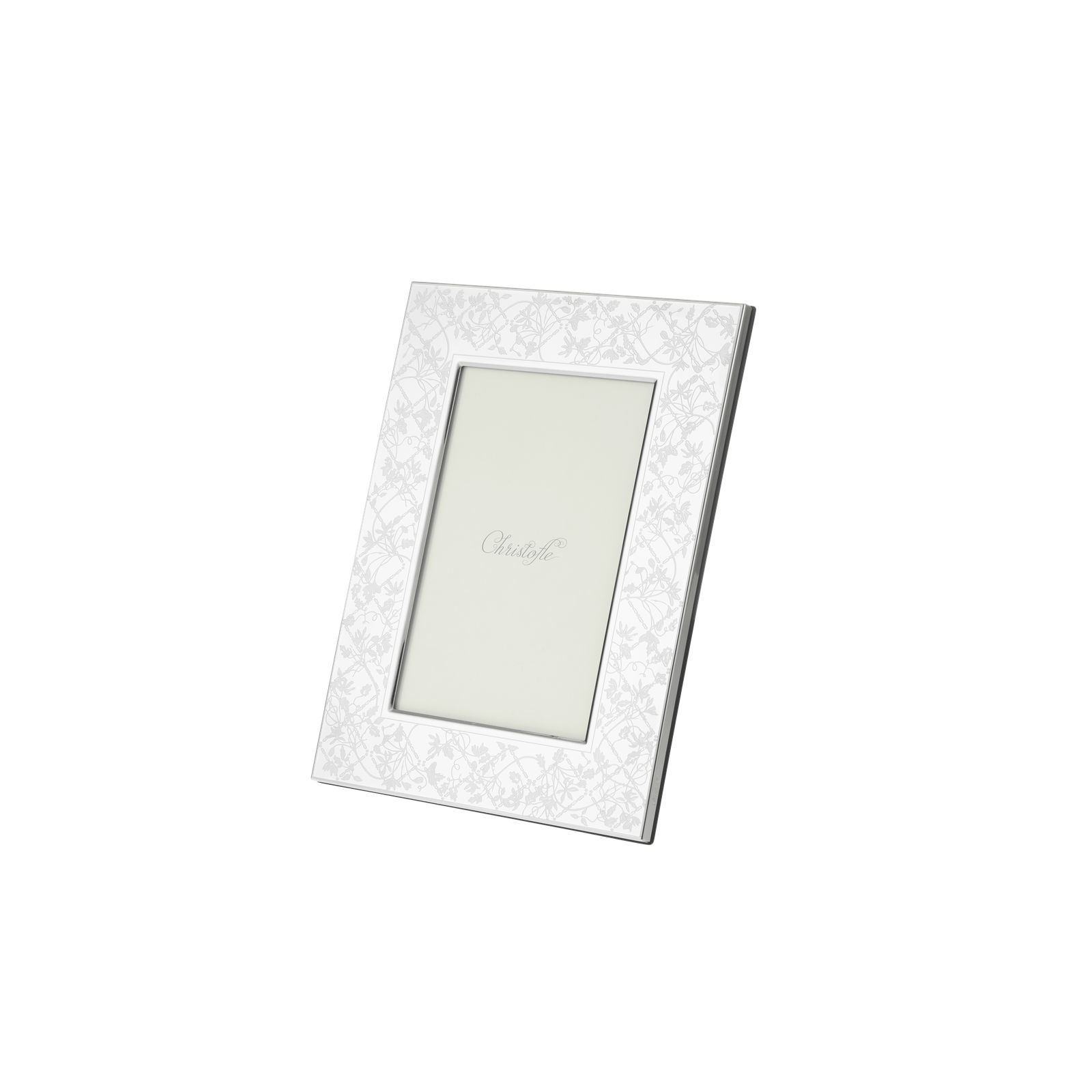 Christofle Les Fables Stainless Steel Picture Frame