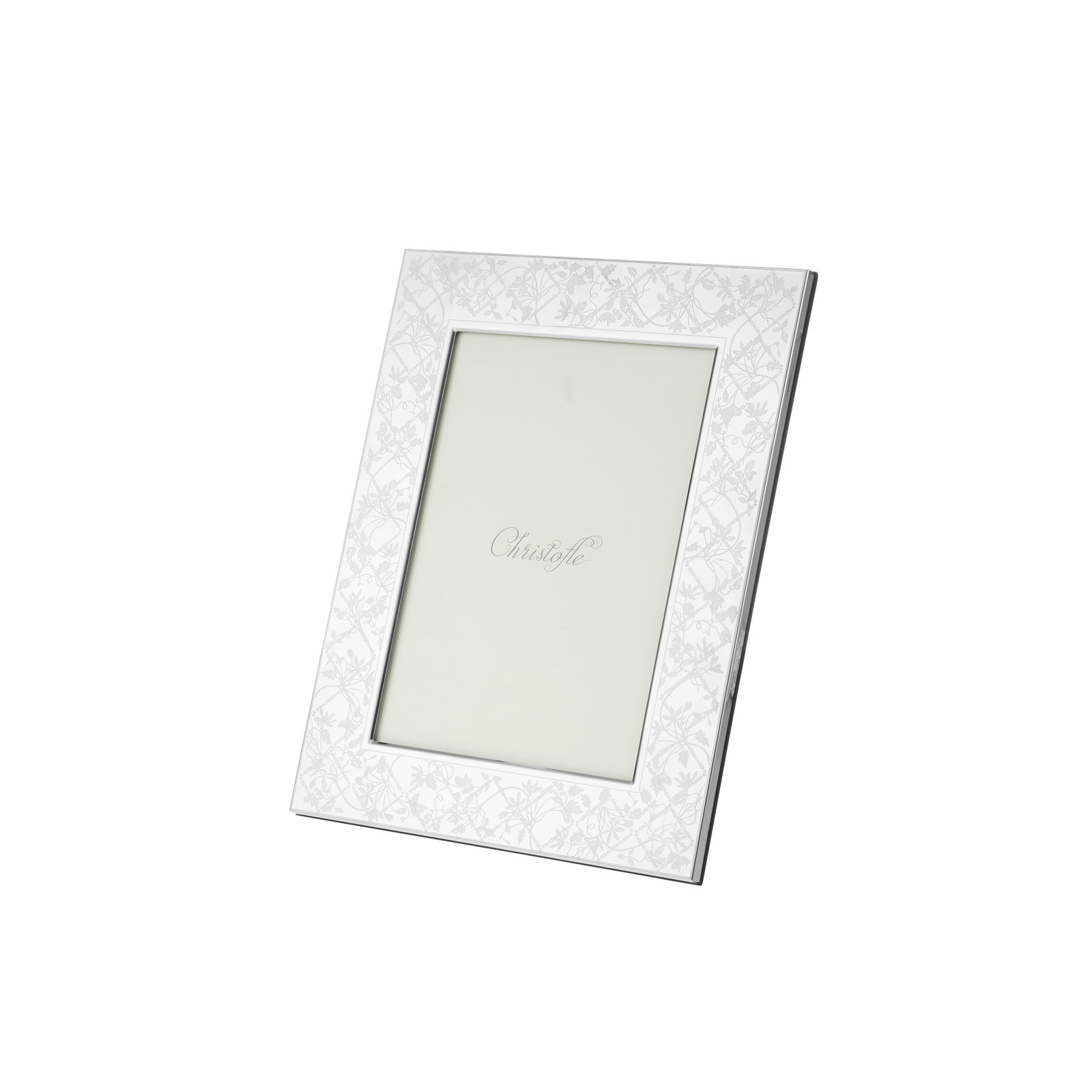 Christofle Les Fables Stainless Steel Picture Frame