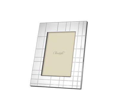 Christofle Graphik Stainless Steel Picture Frame