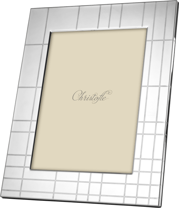 Christofle Graphik Stainless Steel Picture Frame
