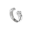 Christofle Patte de Lion Sterling Silver Handcuff Size 1