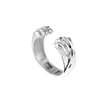 Christofle Patte de Lion Sterling Silver Handcuff Size 1