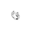 Christofle Patte de Lion Open Ring
