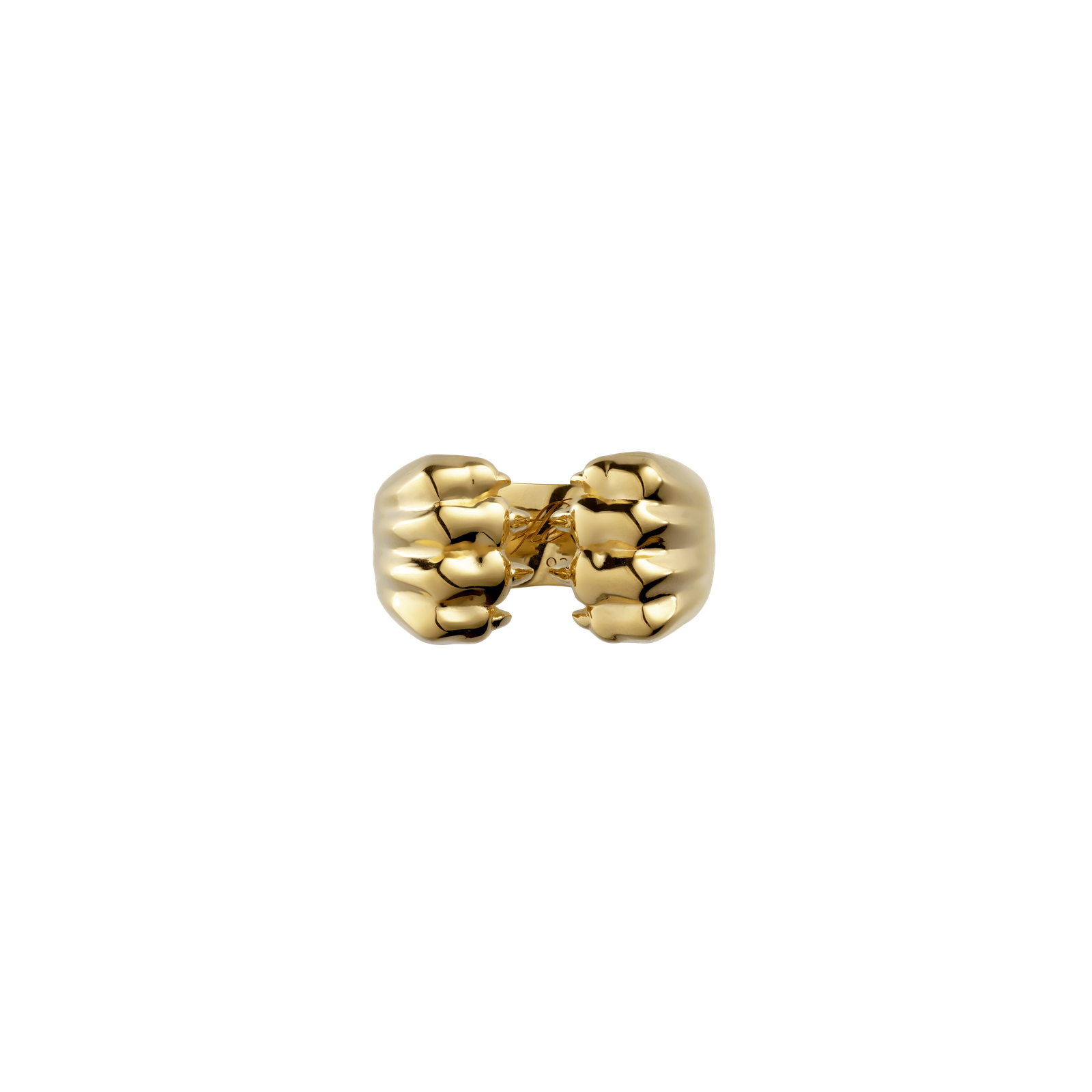 Christofle Patte de Lion Open Ring