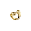 Christofle Patte de Lion Cross Ring