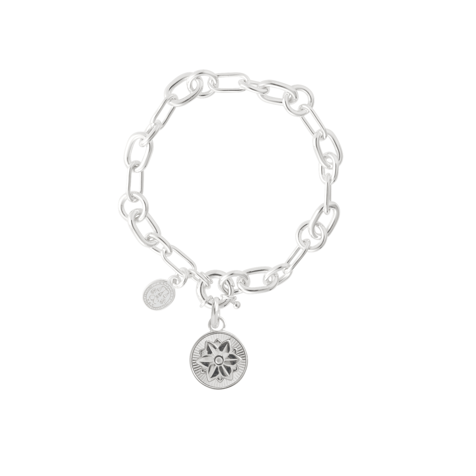 Christofle Chri-Chri Sterling Silver Medal  With Snape Hook