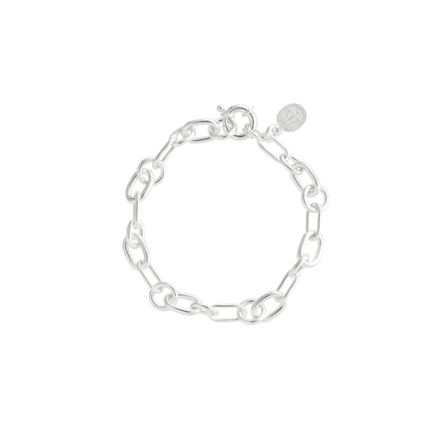 Christofle Chri-Chri Sterling Silver Chain Bracelet