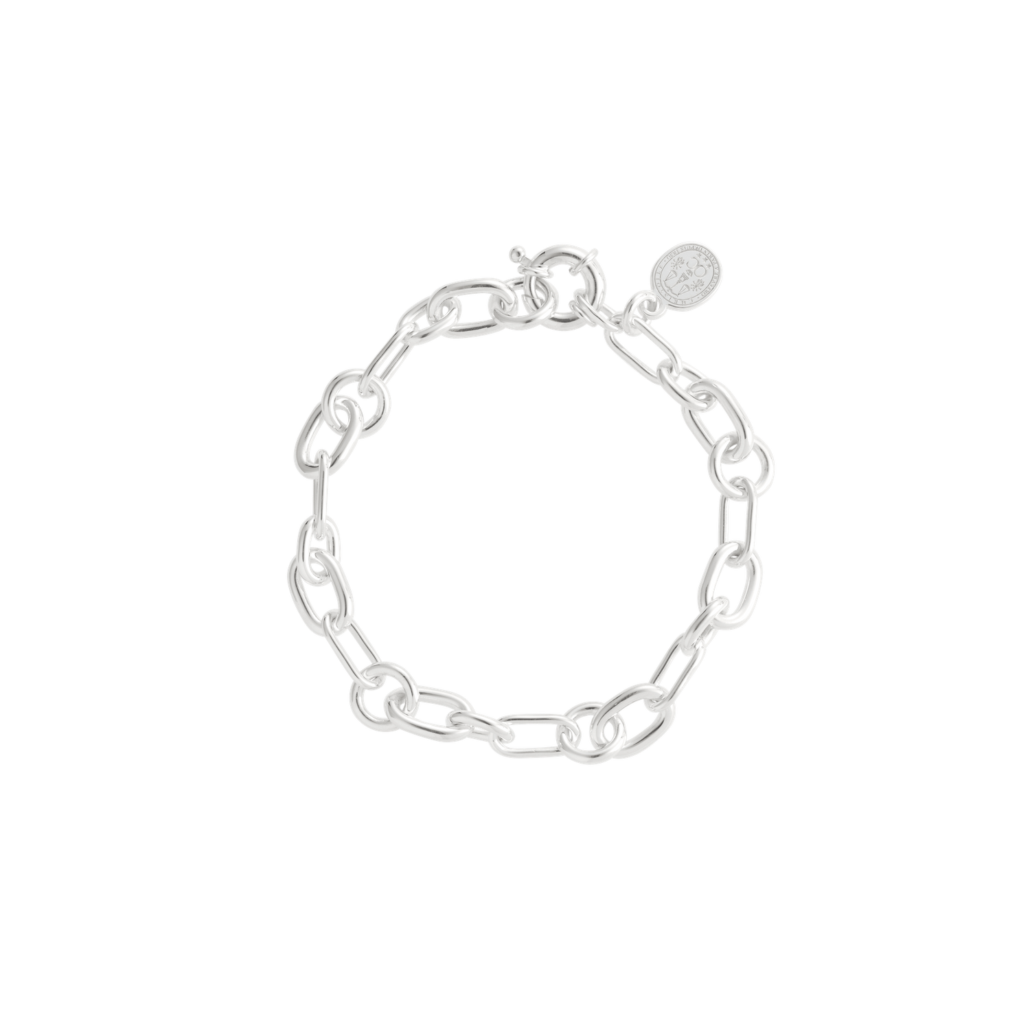 Christofle Chri-Chri Sterling Silver Chain Bracelet