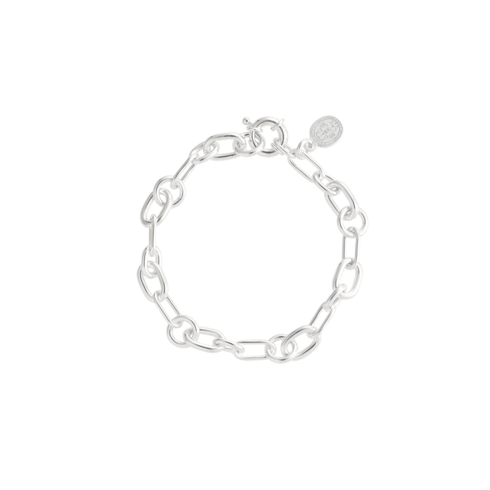 Christofle Chri-Chri Sterling Silver Chain Bracelet