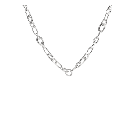 Christofle Chri-Chri Sterling Silver Chain Necklace