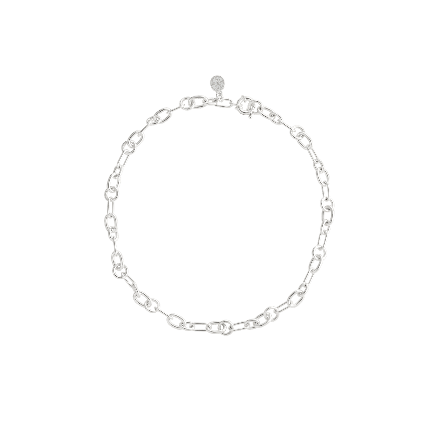 Christofle Chri-Chri Sterling Silver Chain Necklace