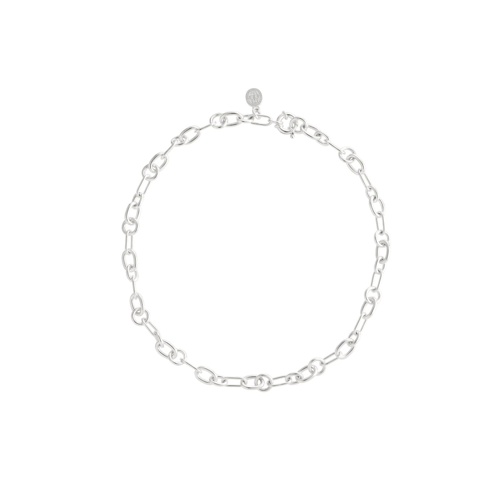 Christofle Chri-Chri Sterling Silver Chain Necklace