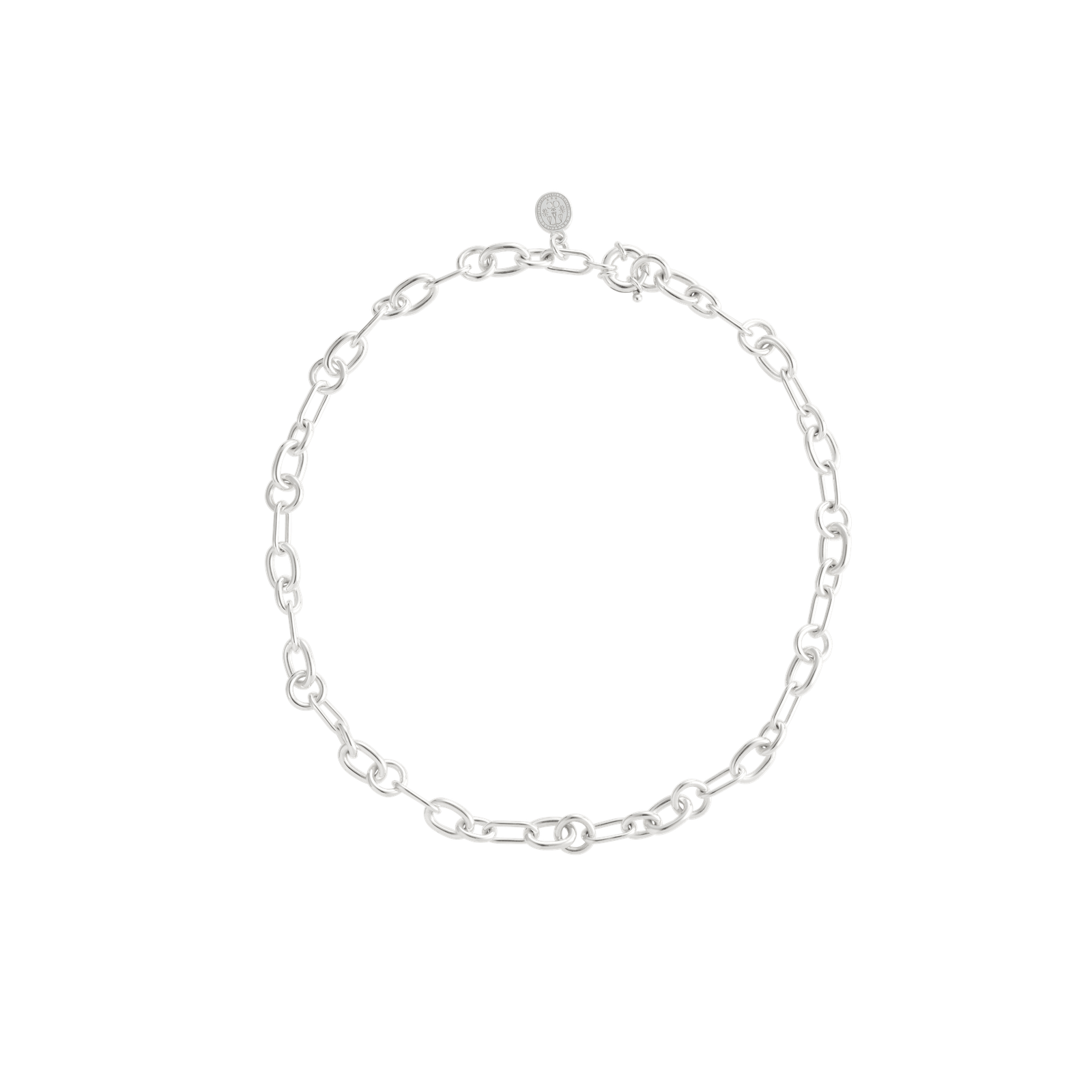 Christofle Chri-Chri Sterling Silver Chain Necklace