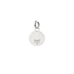 Christofle Chri-Chri Sterling Silver Medal  With Snape Hook Peau De Lion