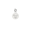 Christofle Chri-Chri Sterling Silver Medal  With Snape Hook Peau De Lion