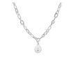 Christofle Chri-Chri Sterling Silver Medal  With Snape Hook Peau De Lion