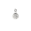Christofle Chri-Chri Sterling Silver Medal  With Snape Hook Peau De Lion