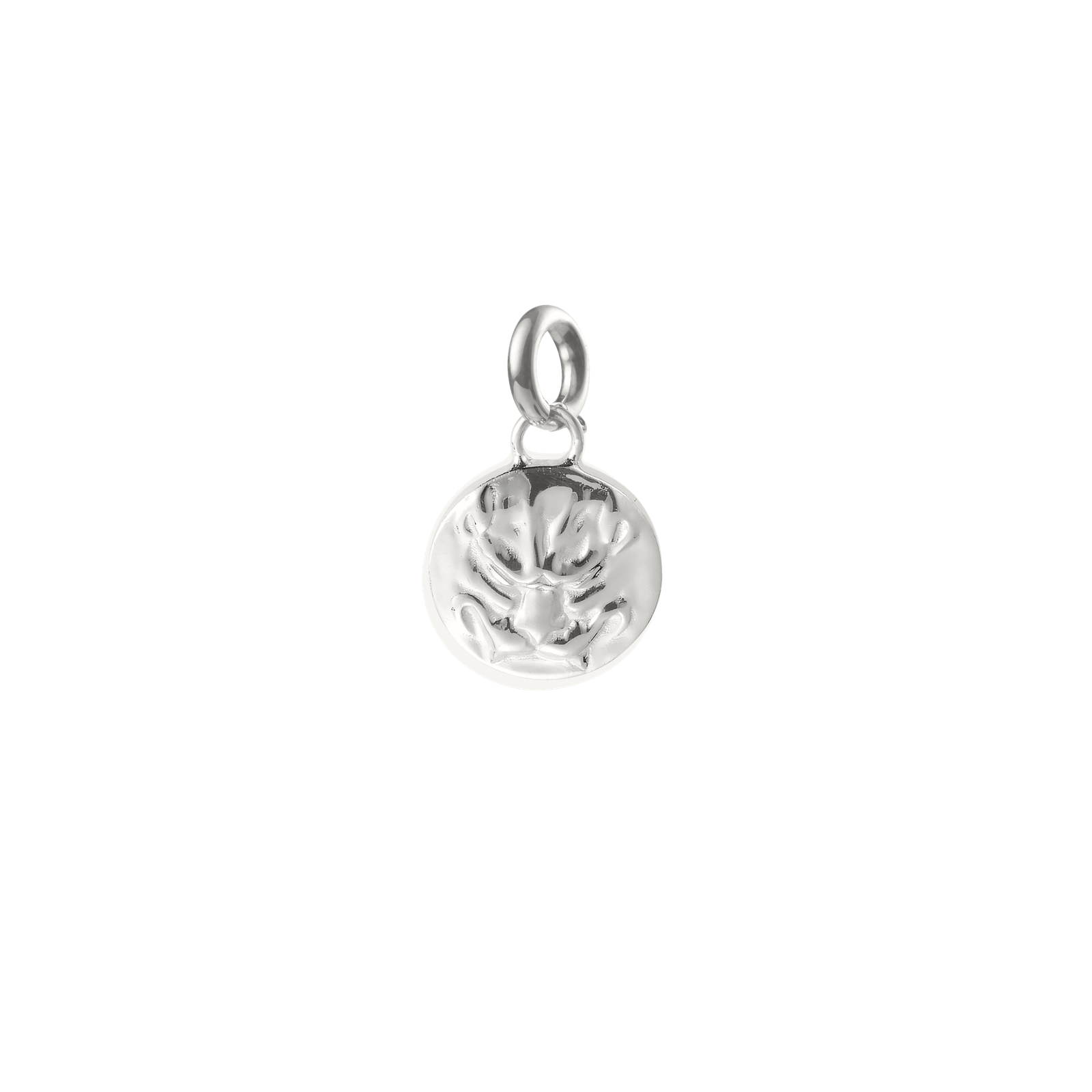 Christofle Chri-Chri Sterling Silver Medal  With Snape Hook Peau De Lion