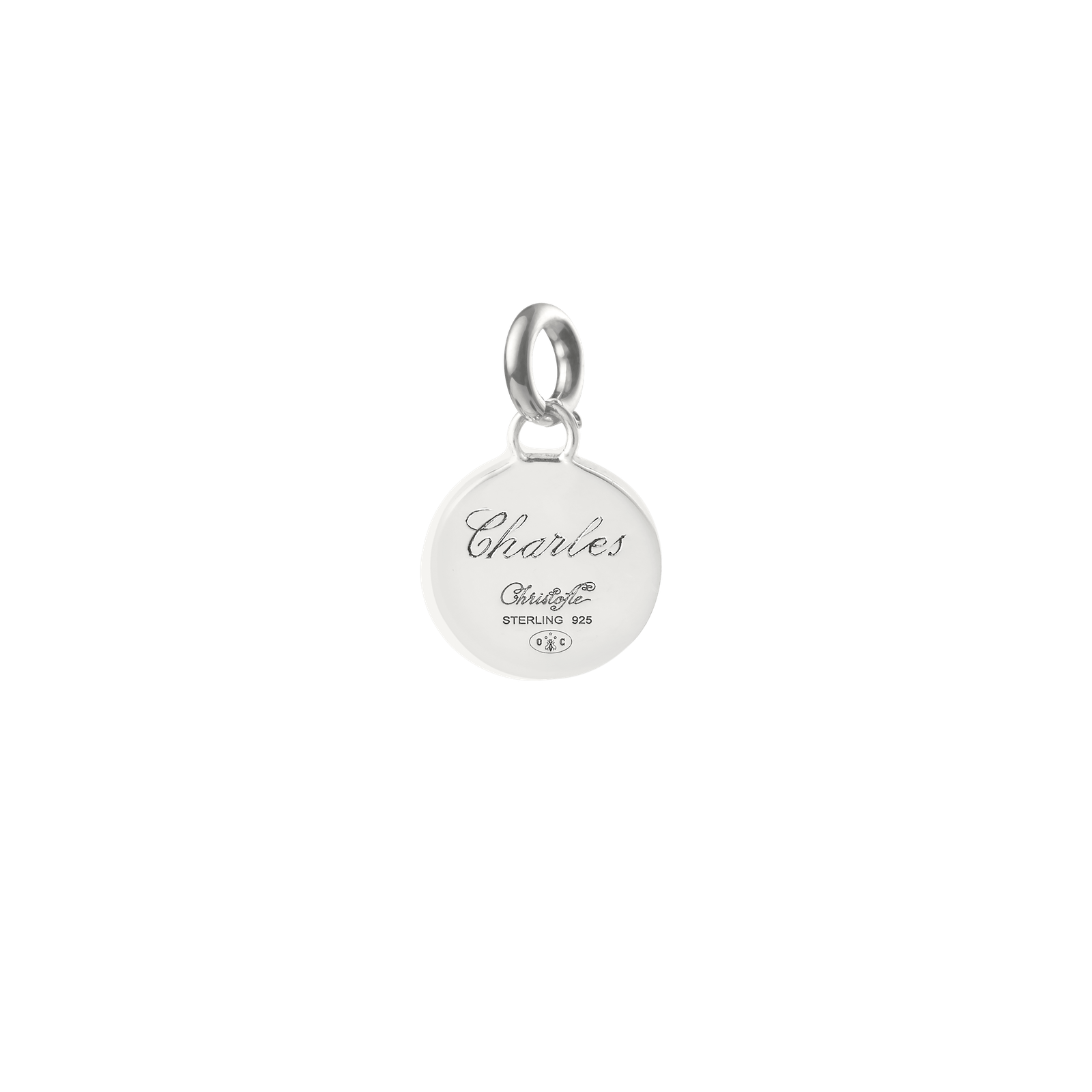 Christofle Chri-Chri Sterling Silver Medal  With Snape Hook