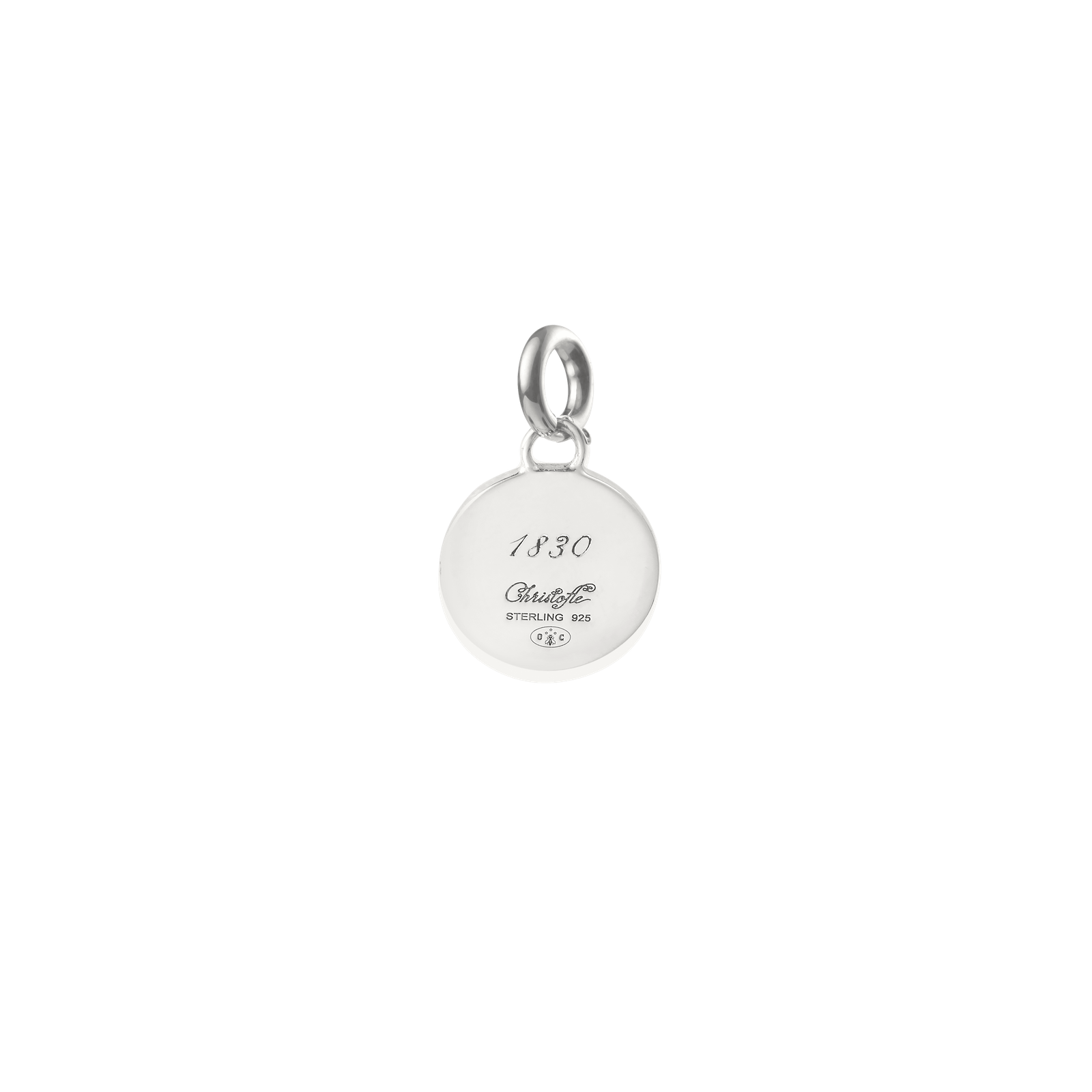 Christofle Chri-Chri Sterling Silver Medal  With Snape Hook